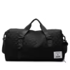 Quilted Weekender Duffel with Wet/Dry & Shoe Storage Black color SKU reference
