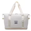 Expandable Quilted Travel & Gym Duffel White color SKU reference