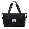 Expandable Quilted Travel & Gym Duffel Black color SKU reference