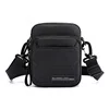 Compact Polyester Anti-theft Style Crossbody Sling Black color SKU reference