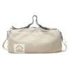 31L Canvas Travel & Gym Duffel with Anti-Theft Pocket White color SKU reference