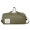 31L Canvas Travel & Gym Duffel with Anti-Theft Pocket Green color SKU reference