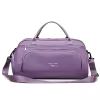 Six-Color Gym Duffel with Wet/Dry & Shoe Compartments Purple color SKU reference