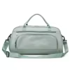 Six-Color Gym Duffel with Wet/Dry & Shoe Compartments Green color SKU reference