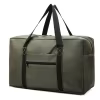 Color-Block Cube Travel Duffel with Luggage Handle Army Green color SKU reference