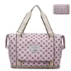 Expandable Travel Gym Duffel with Side Bottle Pocket Pink color SKU reference