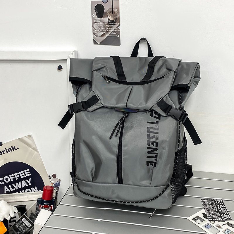 Oxford Reflective Sports & Travel Backpack Gray color SKU reference