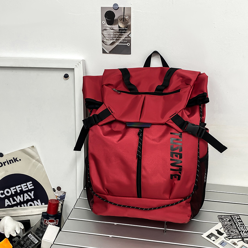 Oxford Reflective Sports & Travel Backpack Red color SKU reference