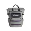 Reflective Oxford Sports Bag with Fixed Racket Storage Dark gray color SKU reference