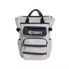 Reflective Oxford Sports Bag with Fixed Racket Storage Light gray color SKU reference