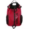 Oxford Travel Backpack with Racket Storage and Anti-Slip Strap Red color SKU reference