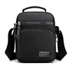 Compact Polyester Anti-theft Crossbody Bag Black color SKU reference