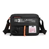 Harajuku Polyester Utility Sling Backpack with Contrast Trim Black color SKU reference