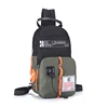 Single or Double Strap Polyester Chest Sling Bag Green · double strap color SKU reference