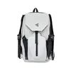 Basketball Sports Backpack with Separate Ball Holder Light gray color SKU reference