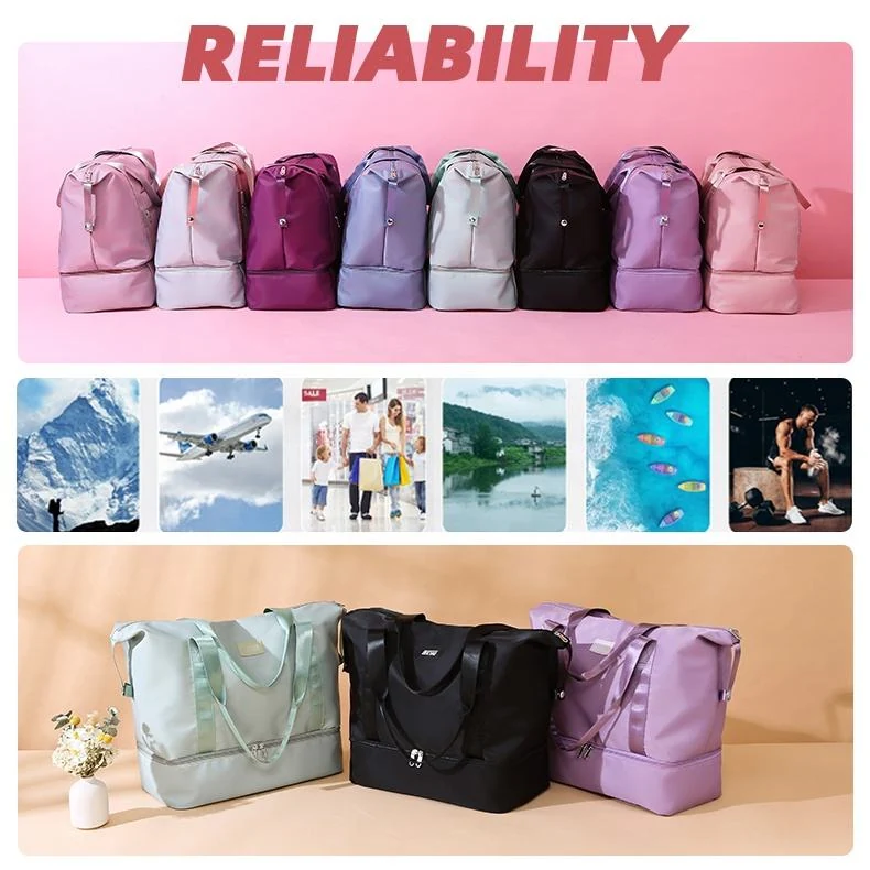 Nylon Gym Duffel with Wet-Dry and Shoe Storage product reference image