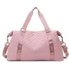 Quilted Gym Duffel with Dry-Wet Storage Pink 2 color SKU reference