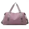 Quilted Gym Duffel with Dry-Wet Storage Pink color SKU reference