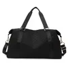 Quilted Gym Duffel with Dry-Wet Storage Black color SKU reference
