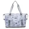 24L Expandable Oxford Weekender with Wet-Dry Pocket Color option 04 color SKU reference