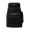 Oxford Travel Backpack with Side Zip Pocket Black color SKU reference