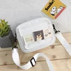 Mini Canvas Crossbody Bag with Two Print Directions White · design 1 color SKU reference