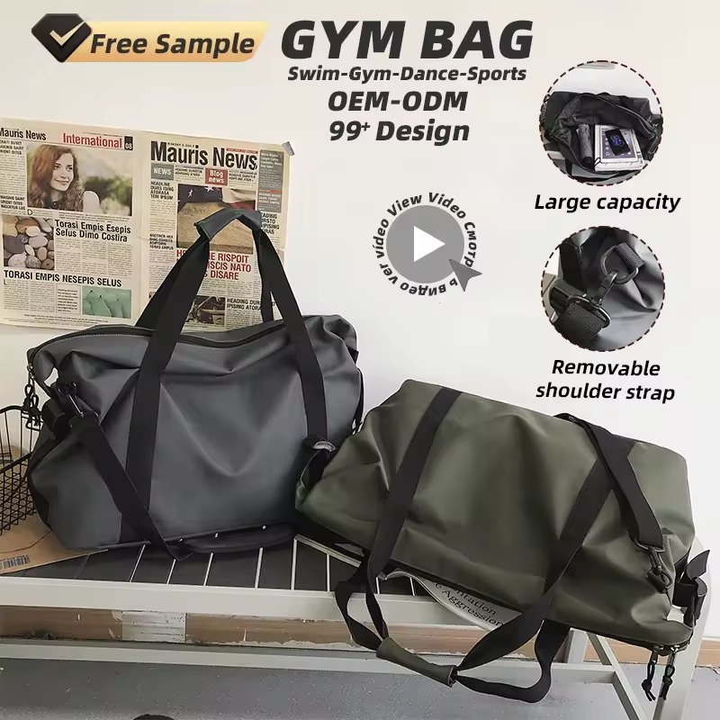 Laminated Oxford Weekender Duffel product reference image