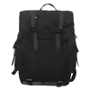 Nylon Anti-Theft Travel & Gym Backpack Black color SKU reference