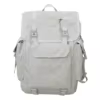 Nylon Anti-Theft Travel & Gym Backpack Light Gray color SKU reference