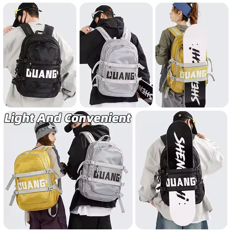Nylon Commuter Backpack with Adjustable Shoulder Straps product reference image