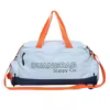 Oxford Sports Travel Bag with Shoe Storage Light blue color SKU reference