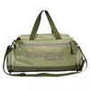 Oxford Sports Travel Bag with Shoe Storage Army green color SKU reference