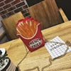 Novelty Food-Shape Mini Bags: Ice Cream, Burger and Snacks French fries · 11 × 20 × 6.5 cm color SKU reference