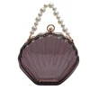 Holographic Mermaid-Shell PU Crossbody Bag with Chain Pictured color 09 color SKU reference