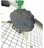 Scallop Shell-Shaped PU Crossbody Bag with Chain Black color SKU reference
