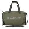 PU Weekend Travel Bag with Wet/Dry and Shoe Storage Olive green color SKU reference