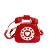 Telephone-Shaped Crossbody Bag with Auxiliary Headphone Detail Red color SKU reference