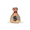 Holographic Money-Bag Purse with Chain Strap Dark khaki color SKU reference