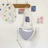 Heart-Shaped PU Crossbody Bag with Adjustable Strap White color SKU reference