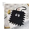 Big-Eye Monster Face Shopper Tote Black color SKU reference