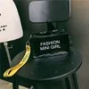 Printed Clear-Window Mini Crossbody Bag Black color SKU reference