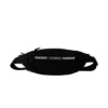 Waterproof Nylon Chest Pack with Security Pocket Black color SKU reference