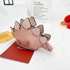 Dinosaur-Shaped Mini Crossbody Bag with Fin Details Red color SKU reference