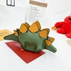 Dinosaur-Shaped Mini Crossbody Bag with Fin Details Green color SKU reference