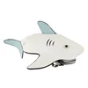 Shark-Shaped Crossbody Bag with Adjustable Shoulder Strap Dark khaki color SKU reference