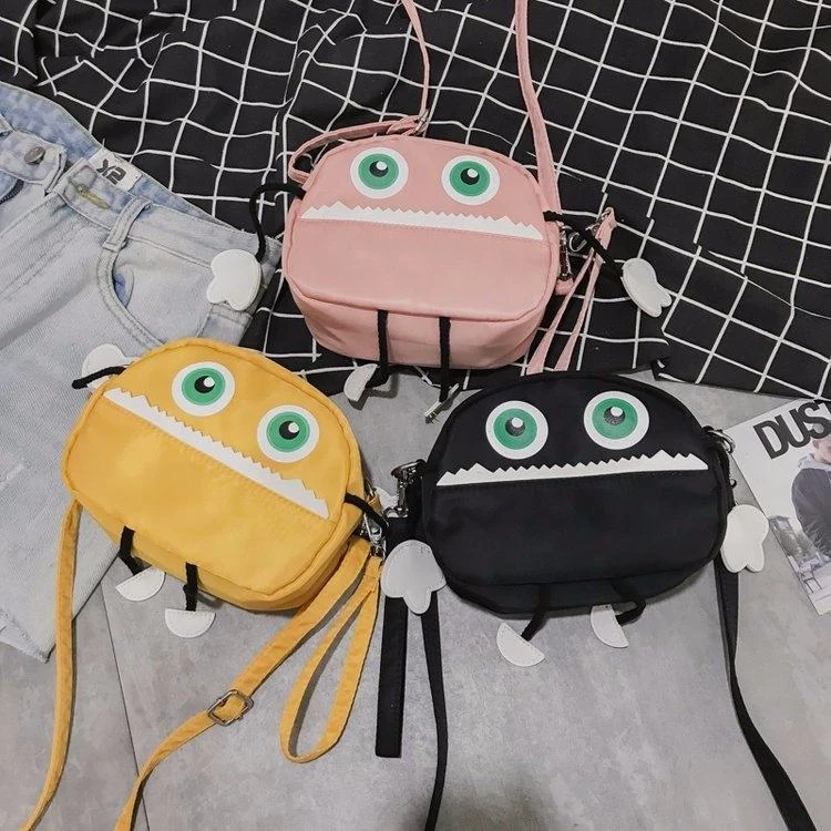 Plush Monster-Shaped Mini Crossbody Bag product reference image