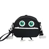 Plush Monster-Shaped Mini Crossbody Bag Black color SKU reference