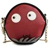Octopus-Shaped PU Mini Crossbody Bag with Chain Red (pictured SKU) color SKU reference