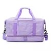 Oxford Gym Duffel with Separate Shoe & Wet-Dry Storage Purple color SKU reference