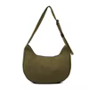 Nylon Crossbody Gym Bag with Yoga Mat Carry System Army Green color SKU reference